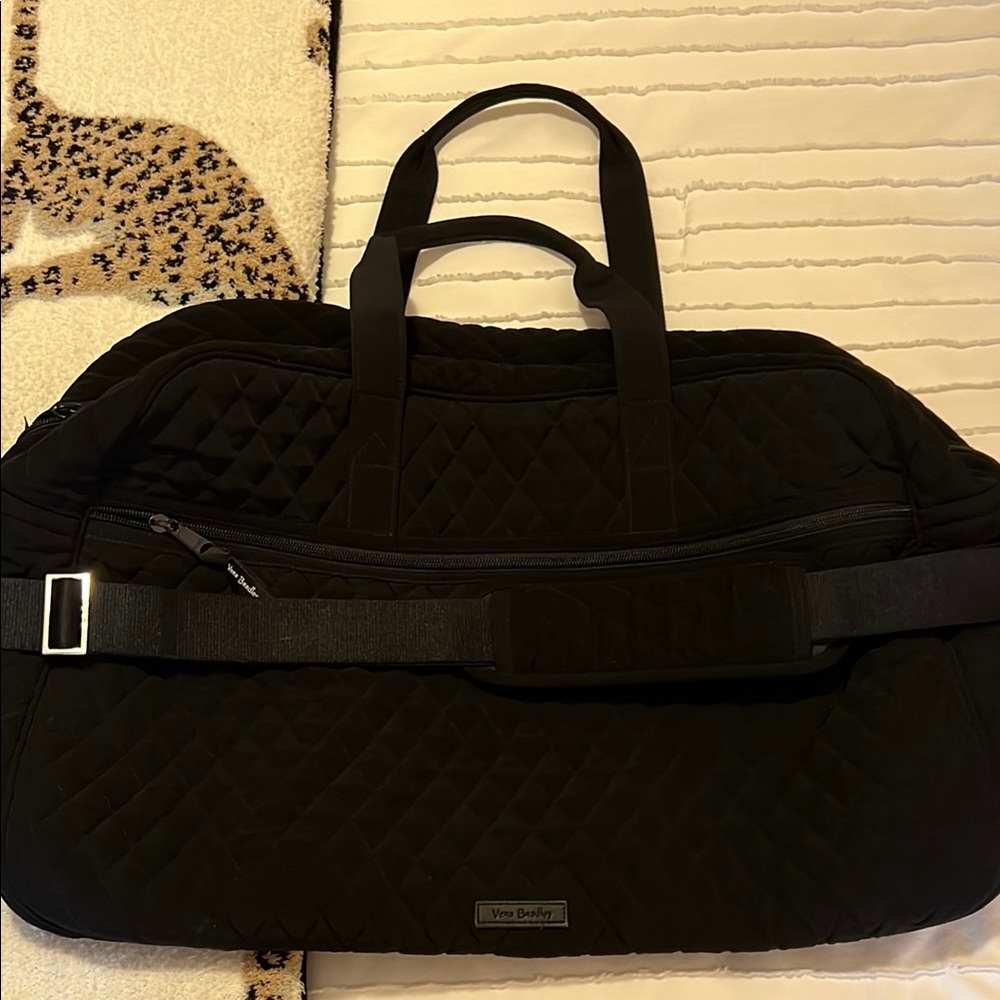 Vera Bradley Black Duffle Bag